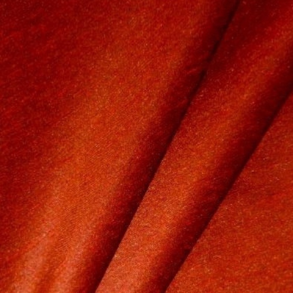 Fascination in Copper faux silk